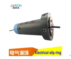 Pneumatic Slip Ring Rotary Joint 36 Circuits Electrical Connector