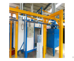 Fast Automatic Color Change Equipment Plastic Powder Coating Booth