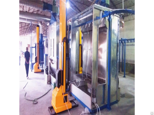 High Work Efficiency Powder Coating Recovery Booth System