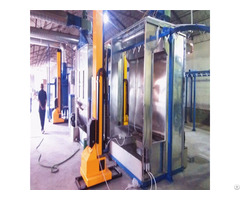 High Work Efficiency Powder Coating Recovery Booth System