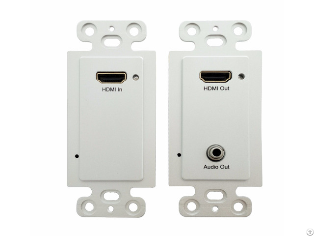 H 264 120m Hdmi Wallplate Extender Over Ip