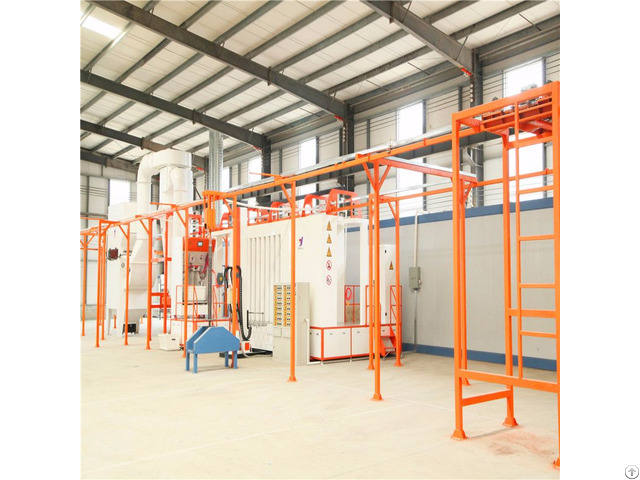 Automatic Powder Coating Equipment For Alloy Wheels Process