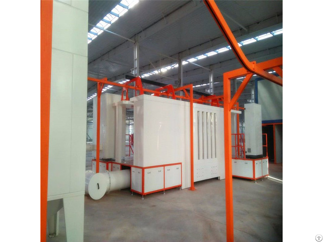 Easy Coat Powder Spray Booth With Recovery System