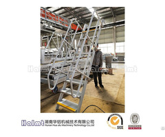 Fixed Step Ladders With Handrails For Industry
