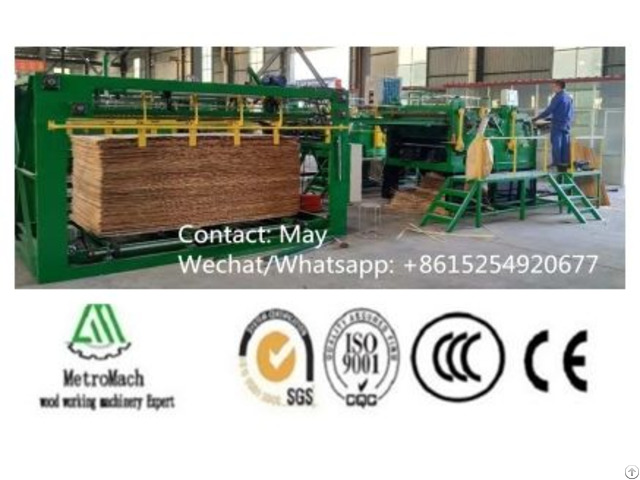 Automatic End Wood Veneer Splice Machine