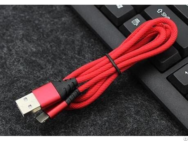 Black Iphone Charging Cable