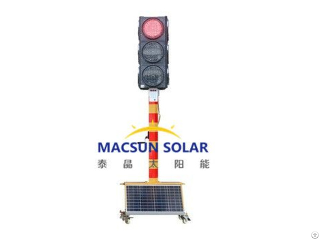 48w Promotional Solar Traffic Lights