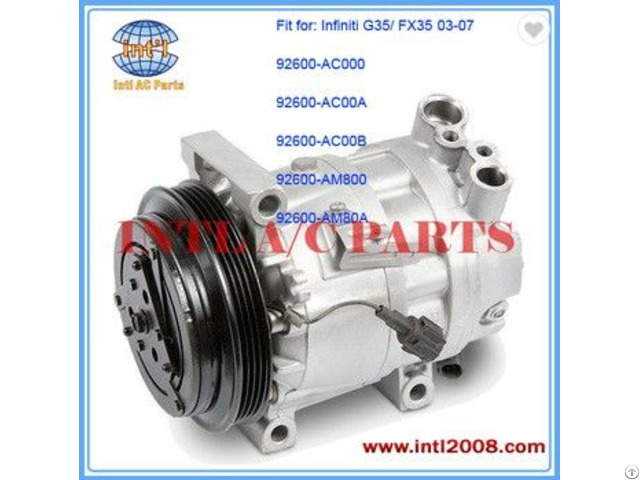 Cwv618 4pk Ac Compressor Assembly