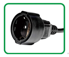 Vde 2 Poles With Earthing Contact Female Connector Ip44 Xr 325