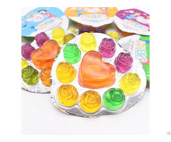 Wholesale Heart Shaped Mini Fruit Jelly Cup