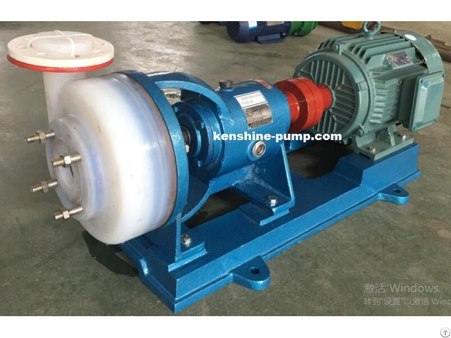 Fsb Series Fluroplastic Chemical Industry Centrifugal Pump