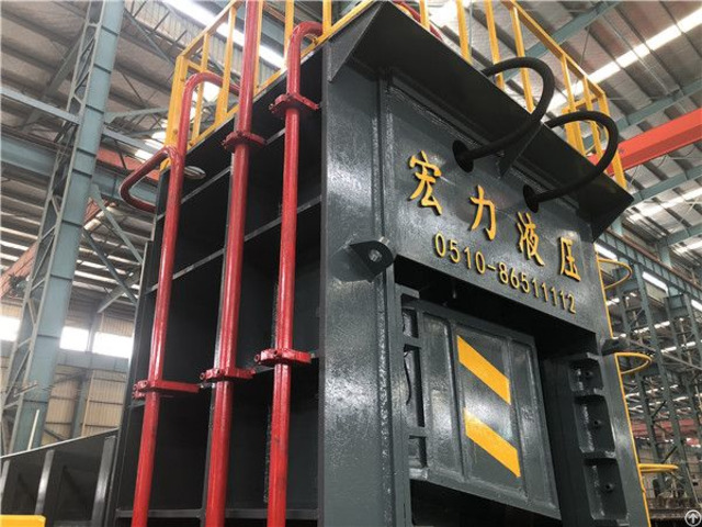 Hydraulic Scrap Metal Shear Baler Machine High Quality