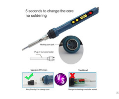 Cxg 60w Electronic Soldering Irons Pen Portable With Adjustable Thermostat Temperature