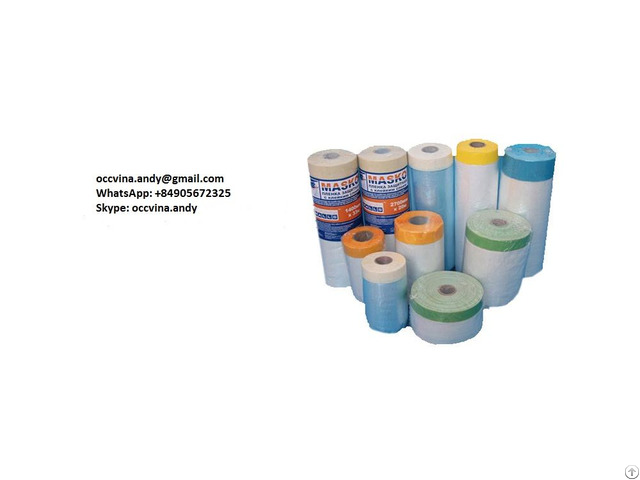 Pretaped Masking Film