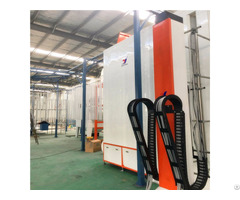 Electrostatic Powder Coating Booth With Diesel Heating Curing Oven System