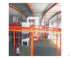Pp Pvc Quick Color Change Dry Painting Powder Coating Room