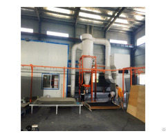 Automatic Quick Color Change Equipment Plastic Powder Coating Spray Booth