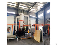 Environmental Friendly Automatic Quick Color Change Powder Cyclone Spray Paint Booth