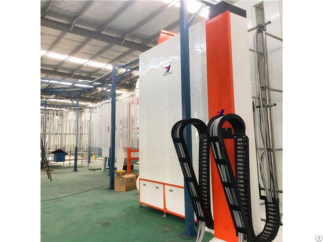 Quick Color Changing Spray Painting Booth For Radiator Powder Coating Equipment