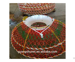Green Foldable Crab Pot Trap Lobster Net