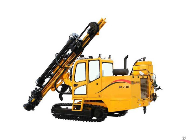 Jk730 Automatic Crawler Mounted Dth Drilling Rig