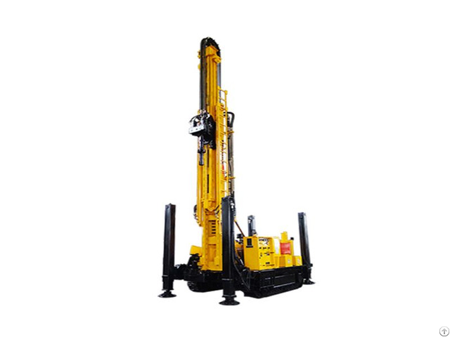 Crawler Mounted Telescoping Mast Drill Rig