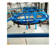 Professional Powder Coating Equipment With Overhead Conveyor Chain Systems