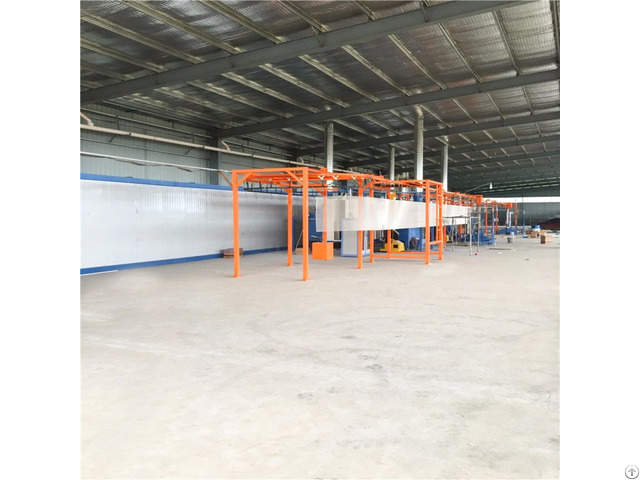 Cyclone Booth For Steel Screen Powder Coating Line