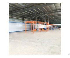 Cyclone Booth For Steel Screen Powder Coating Line