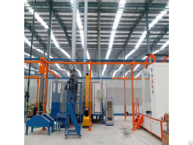 Used Machine Powder Coating Booth System Manufacturer