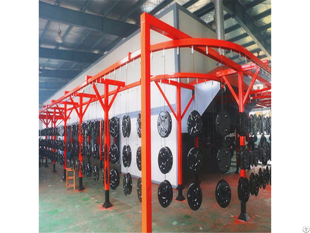 High Quality Powder Line Systems For Alloy Wheels Coating