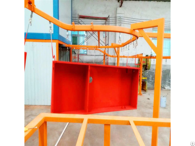 Electrostatic Paint Spray Booth For Cabinet Powder Coating System