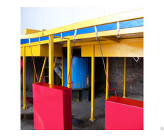 Electrostatic Paint Spray Coating Booth For Farm Machinery Parts