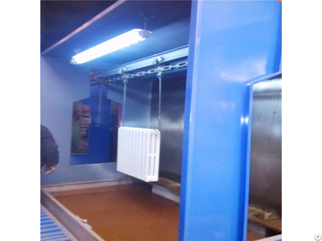 Professional Electrostatic Water Curtain Spraying Paint Line