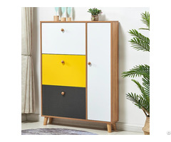 Hot Saling New Design Modern Wood Shoe Cabinet For Living Room