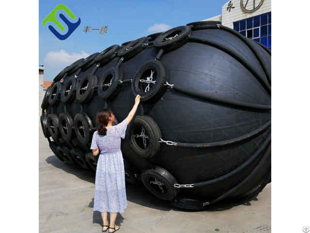 China Factory Direct Sale Dock Port Ship Pneumatic Rubber Fender For Berthing