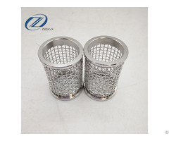 Wire Mesh Filter Dissolution Basket For The Pharmaceutical Factory