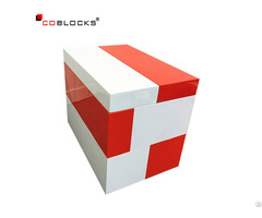 Artcraft Hollow Seat Made Of The Abs Giant Plastic Building Blocks Wholesale Bricks