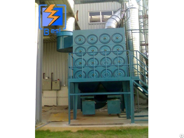 Different Powder Cartridge Type Dust Collector For Food Pharmaceutical Chemical