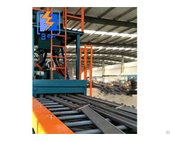 Pass Through Type Shot Blasting Machine For Steel Plate Surface Cleaning