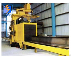 Qh69 H Beam Roller Conveyor Type Shot Blasting Machine