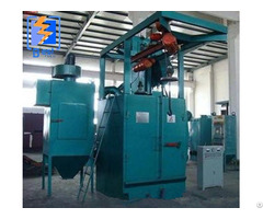 Used Single Hook Type Shot Blast Cleaning Surface Machine For Sale