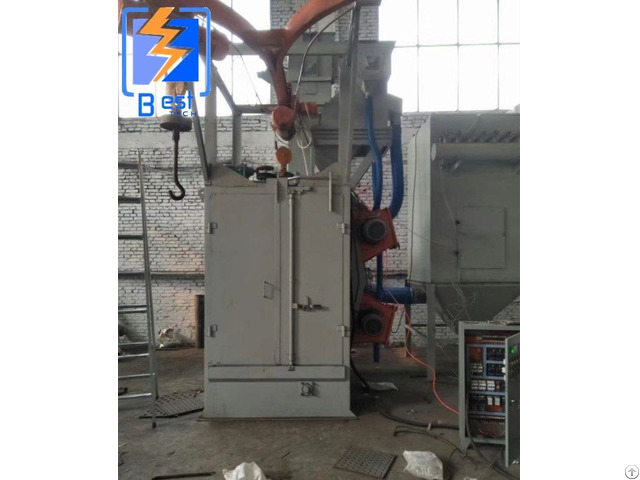 Hanger Hook Type Abrator Shot Blast Cleaning Machine