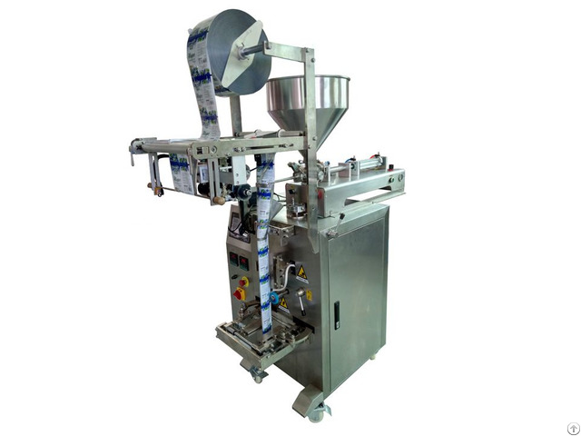 Stick Bag 4 Sides Sealing Paste Packing Machine For Honey Jam Gel