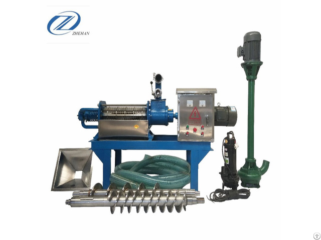 Automation Solid Liquid Separator Dewatering Machine For Cassava Residue Chicken Manure