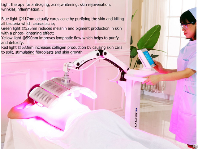 Light Therapy Pdt For Anti Aging Devices Wrinkle Relief Collagen Proliferation