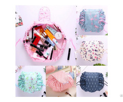 Wholesale Eco Friendly Nylon Portable Drawstring Cosmetic Bags