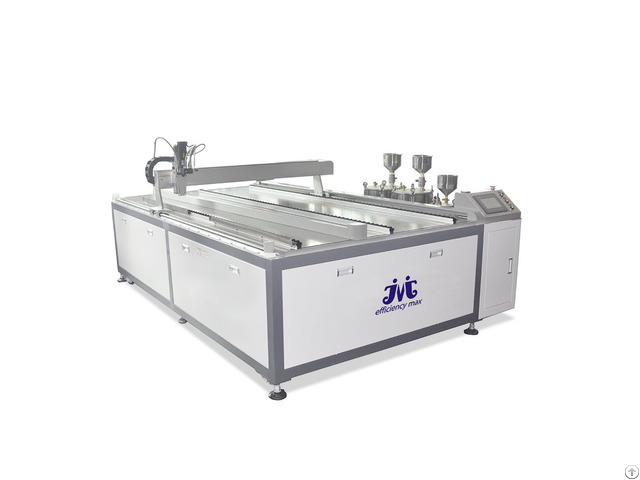 Yiermai Automatic Crystal Glazing Machin Glue Pouring Machine