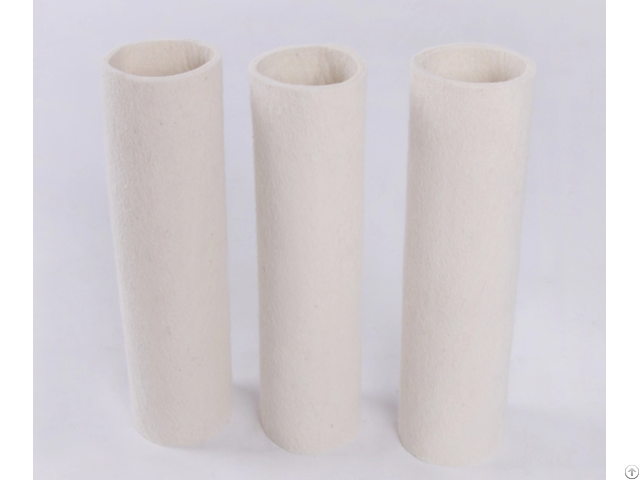 Heat Resistant Nomex Felt Tube Special For Cooling Table Equipment