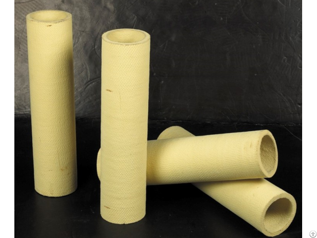 Yellow Kevlar Roller Tube For Aluminium Extrusion Industry